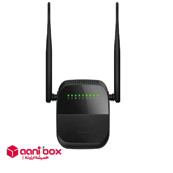 مشخصات، قیمت و خرید مودم روتر ADSL2 Plus بی سیم N300 دی-لینک مدل DSL-124 New -آنی باکس