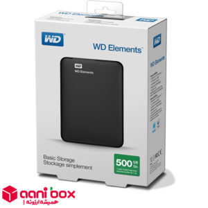 مشخصات ، قیمت و خرید هارد اکسترنال وسترن دیجیتال 500گیگ-آنی باکس